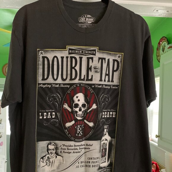 Double Tap T-Shirt XL - Picture 1 of 2